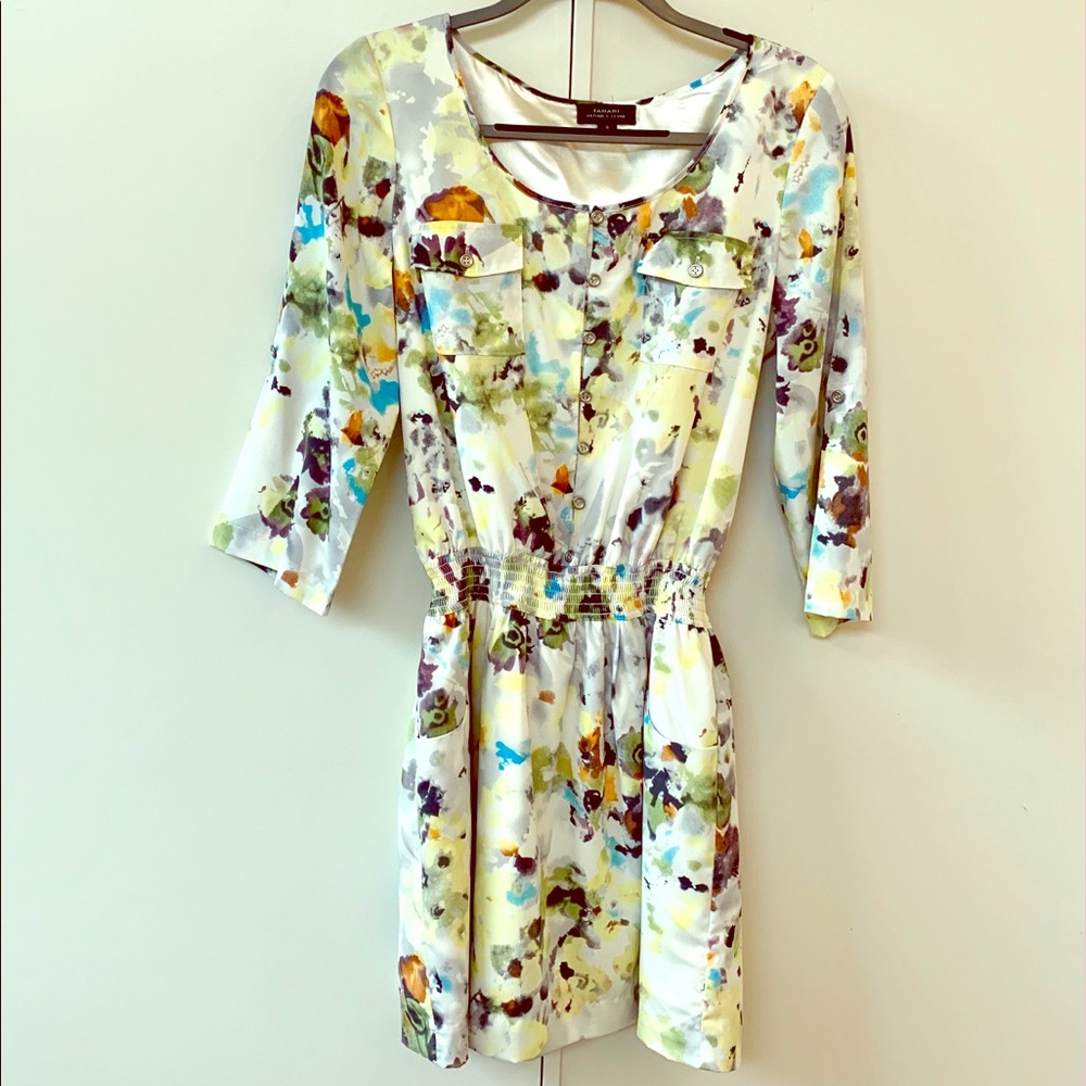 Tahari Floral Tunic Dress - Like New